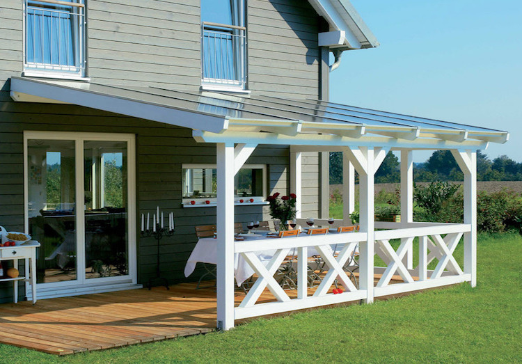 Как выбрать навес для дачи? - Поликарбонат от Oscar Group